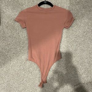 Skims Cotton Jersey T-Shirt Bodysuit